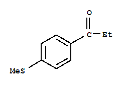 1-[4-(甲硫基)苯基]-1-丙酮结构式_52129-99-4结构式