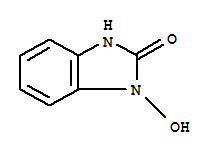 (9ci)-1,3-二氢-1-羟基-2H-苯并咪唑-2-酮结构式_53821-11-7结构式