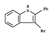 3-溴-2-苯基-1H-吲哚结构式_54006-72-3结构式