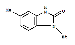 1-乙基-1,3-二氢-5-甲基-(9Ci)-2H-苯并咪唑-2-酮结构式_58533-58-7结构式
