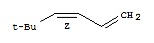 (Z)-5,5-二甲基-1,3-己二烯结构式_59697-92-6结构式