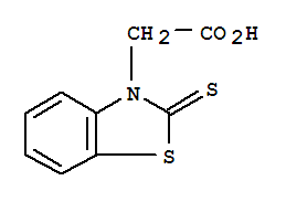 2-硫氧代-3(2H)-苯并噻唑乙酸结构式_59794-34-2结构式