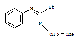 (9ci)-2-乙基-1-(甲氧基甲基)-1H-苯并咪唑结构式_612049-64-6结构式