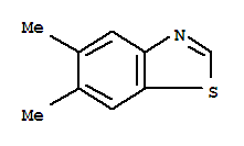 (9ci)-5,6-二甲基-苯并噻唑结构式_637775-69-0结构式