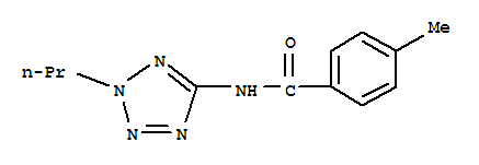(9ci)-4-甲基-n-(2-丙基-2H-四唑-5-基)-苯甲酰胺结构式_638145-82-1结构式