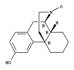 (-)-吗啡烷-3-醇 17-氧化物结构式_63868-06-4结构式