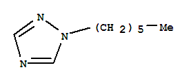 (9ci)-1-己基-1H-1,2,4-噻唑结构式_63936-00-5结构式