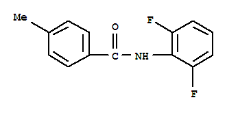 Benzamide, n-(2,6-difluorophenyl)-4-methyl-(9ci) Structure,639500-86-0Structure