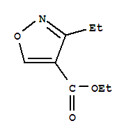 (9ci)-3-乙基-4-异噁唑羧酸乙酯结构式_639523-11-8结构式