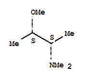 (2r,3r)-rel-(9ci)-3-甲氧基-N,N-二甲基-2-丁胺结构式_639860-78-9结构式