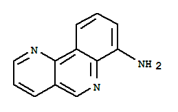 苯并[h]-1,6-萘啶-7-胺 (9ci)结构式_64126-81-4结构式