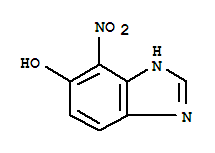 (9ci)-4-硝基-1H-苯并咪唑-5-醇结构式_64265-10-7结构式