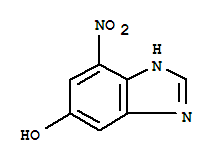 (9ci)-7-硝基-1H-苯并咪唑-5-醇结构式_64265-11-8结构式