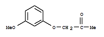 1-(3-甲氧基苯氧基)-2-丙酮结构式_6437-63-4结构式