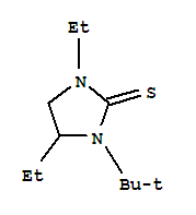 2-Imidazolidinethione,3-(1,1-dimethylethyl)-1,4-diethyl-(9ci)Structure,644985-68-2Structure 2-Imidazolidinethione,3-(1,1-dimethylethyl)-1,4-diethyl-(9ci) Structure,644985-68-2Structure