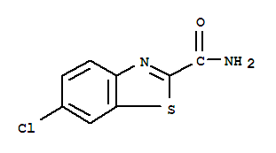 (9ci)-6-氯-2-苯并噻唑羧酰胺结构式_64578-08-1结构式
