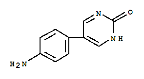 (9ci)-5-(4-氨基苯基)-2(1H)-嘧啶酮结构式_64606-18-4结构式