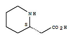 (2S)-2-哌啶乙酸结构式_64625-19-0结构式