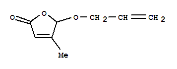 (9ci)-4-甲基-5-(2-丙烯基氧基)-2(5H)-呋喃酮结构式_646504-94-1结构式
