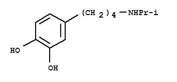 (9ci)-4-[4-[(1-甲基乙基)氨基]丁基]-1,2-苯二醇结构式_646520-31-2结构式