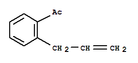 (9ci)-1-[2-(2-丙烯基)苯基]-乙酮结构式_64664-07-9结构式