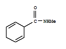 (9ci)-n-甲基-2,5-环己二烯-1-羧酰胺结构式_64739-72-6结构式