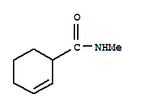 (9ci)-n-甲基-2-环己烯-1-羧酰胺结构式_64739-73-7结构式