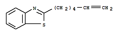 (9ci)-2-(5-己烯yl)-苯并噻唑结构式_64909-90-6结构式