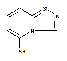 1,2,4-噻唑并[4,3-a]吡啶-5-硫醇结构式_64943-35-7结构式