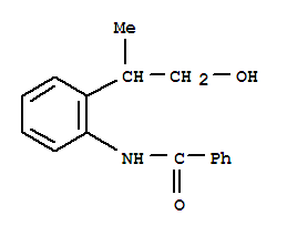 (9ci)-n-[2-(2-羟基-1-甲基乙基)苯基]-苯甲酰胺结构式_649558-93-0结构式