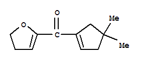 (9ci)-(4,5-二氢-2-呋喃)(4,4-二甲基-1-环戊烯-1-基)-甲酮结构式_649570-58-1结构式