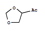 (9ci)-1-(1,3-二氧杂烷-4-基)-乙酮结构式_64971-85-3结构式