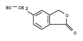 (9ci)-5-(羟基甲基)-1(3H)-异苯并呋喃酮结构式_65006-89-5结构式