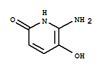 (9ci)-6-氨基-5-羟基-2(1H)-吡啶酮结构式_65017-17-6结构式