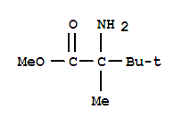 (9ci)-3,3-二甲基-异缬氨酸甲酯结构式_65260-82-4结构式
