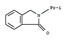 (9ci)-2,3-二氢-2-(1-甲基乙基)-1H-异吲哚-1-酮结构式_65399-00-0结构式