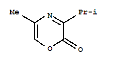 (9ci)-5-甲基-3-(1-甲基乙基)-2H-1,4-噁嗪-2-酮结构式_65479-29-0结构式