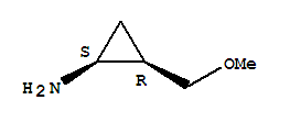 顺式-(9ci)-2-(甲氧基甲基)-环丙胺结构式_69517-16-4结构式