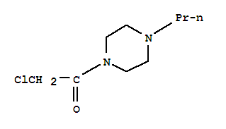 Piperazine, 1-(chloroacetyl)-4-propyl-(9ci)Structure,695812-81-8Structure Piperazine, 1-(chloroacetyl)-4-propyl-(9ci) Structure,695812-81-8Structure