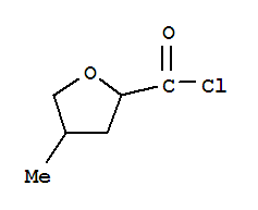 (9ci)-四氢-4-甲基-2-呋喃羰酰氯结构式_69595-25-1结构式