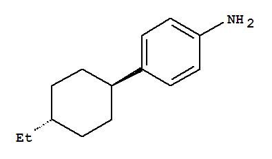 (9ci)-4-(反式-4-乙基环己基)-苯胺结构式_696583-52-5结构式