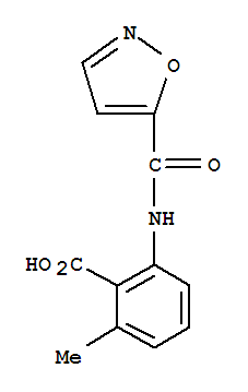 (9ci)-2-[(5-异噁唑基羰基)氨基]-6-甲基-苯甲酸结构式_696642-44-1结构式