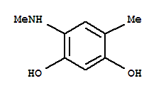 (9ci)-4-甲基-6-(甲基氨基)-1,3-苯二醇结构式_700340-55-2结构式