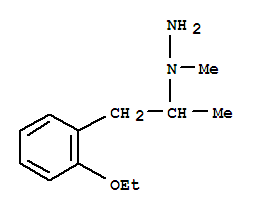 (9ci)-1-[2-(2-乙氧基苯基)-1-甲基乙基]-1-甲基-肼结构式_701194-34-5结构式