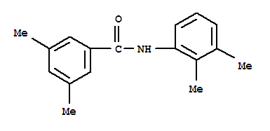 (9ci)-n-(2,3-二甲基苯基)-3,5-二甲基-苯甲酰胺结构式_701224-94-4结构式