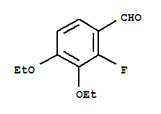 (9ci)-3,4-二乙氧基-2-氟-苯甲醛结构式_701263-96-9结构式