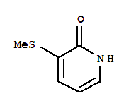 (9ci)-3-(甲基硫代)-2(1H)-吡啶酮结构式_701907-29-1结构式