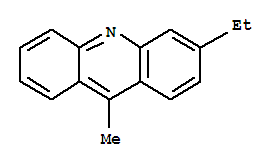 (9ci)-3-乙基-9-甲基-吖啶结构式_703398-43-0结构式