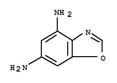 4,6-苯并噁唑二胺(9ci)结构式_705927-45-3结构式