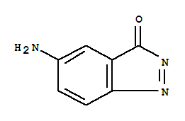 (9ci)-5-氨基-3H-吲唑-3-酮结构式_705927-78-2结构式